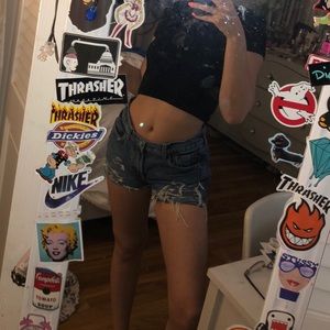 Lucky Brand Distressed Shorts